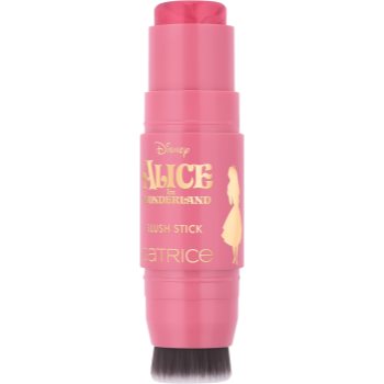 Catrice Disney Alice in Wonderland blush stick cu pensulă - imagine 2